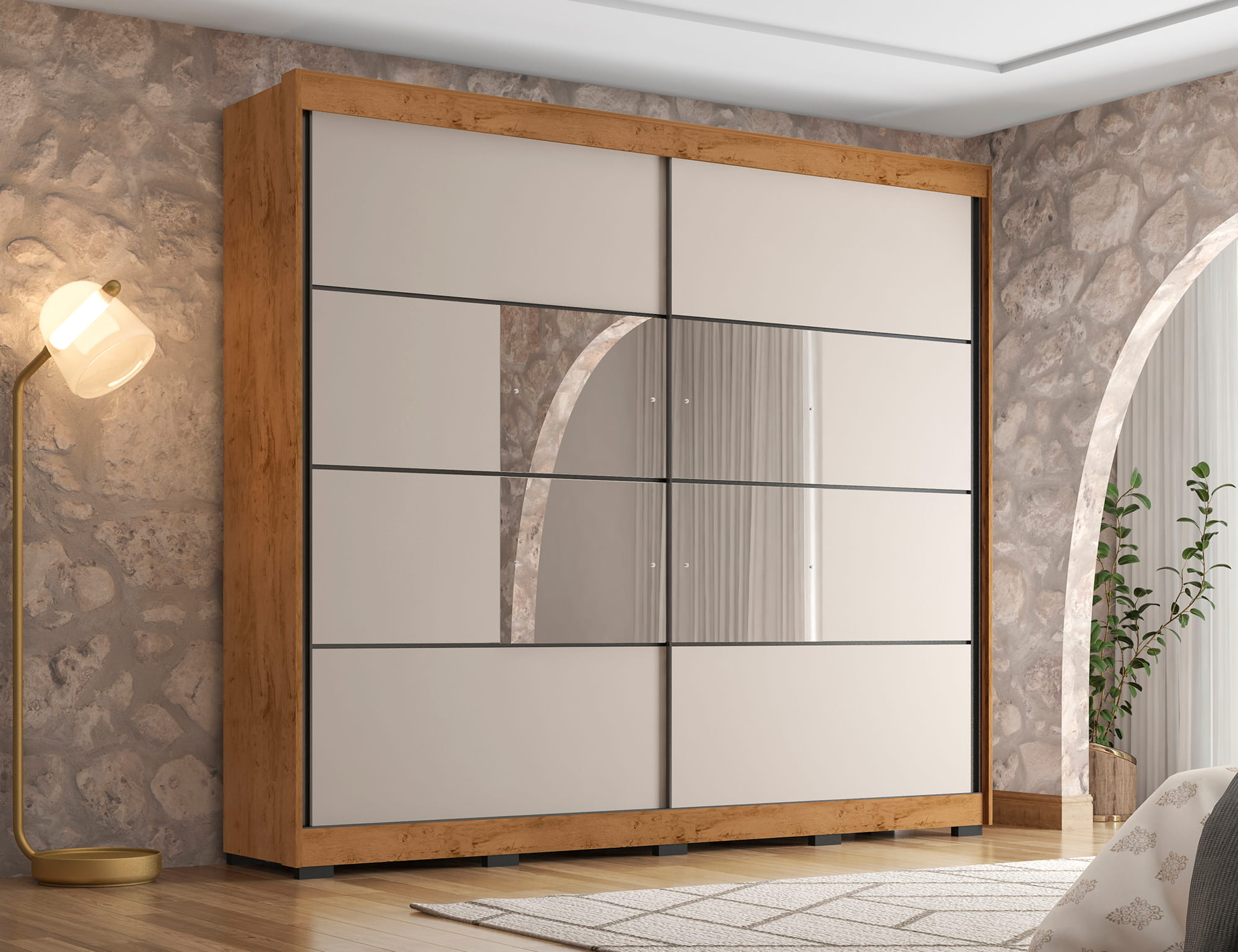 Guarda-Roupa Araplac ECOR2662